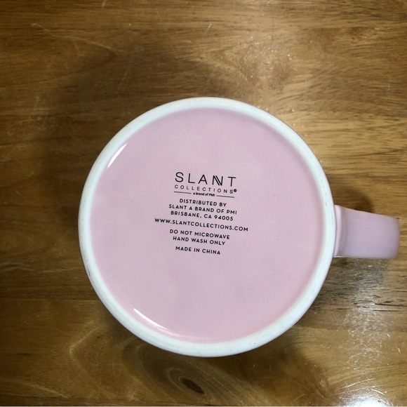 Slant Collections Ceramic Light Pink / Gold HELLO Gorgeous Coffee Mug 20oz - Picture 8 of 10